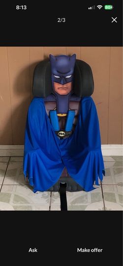 LIKE NEW BATMAN 2 IN 1 CONVERTIBLE CAR SEAT BOOSTER!!?!