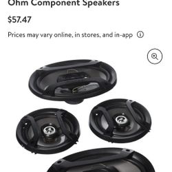 Pioneer 4 New Auto Speakers