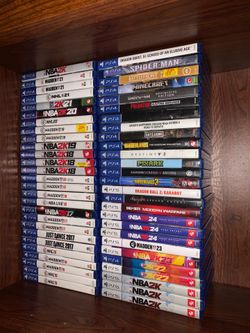 PS4 & PS5 Two Large Stacks Amazing Collection PlayStation