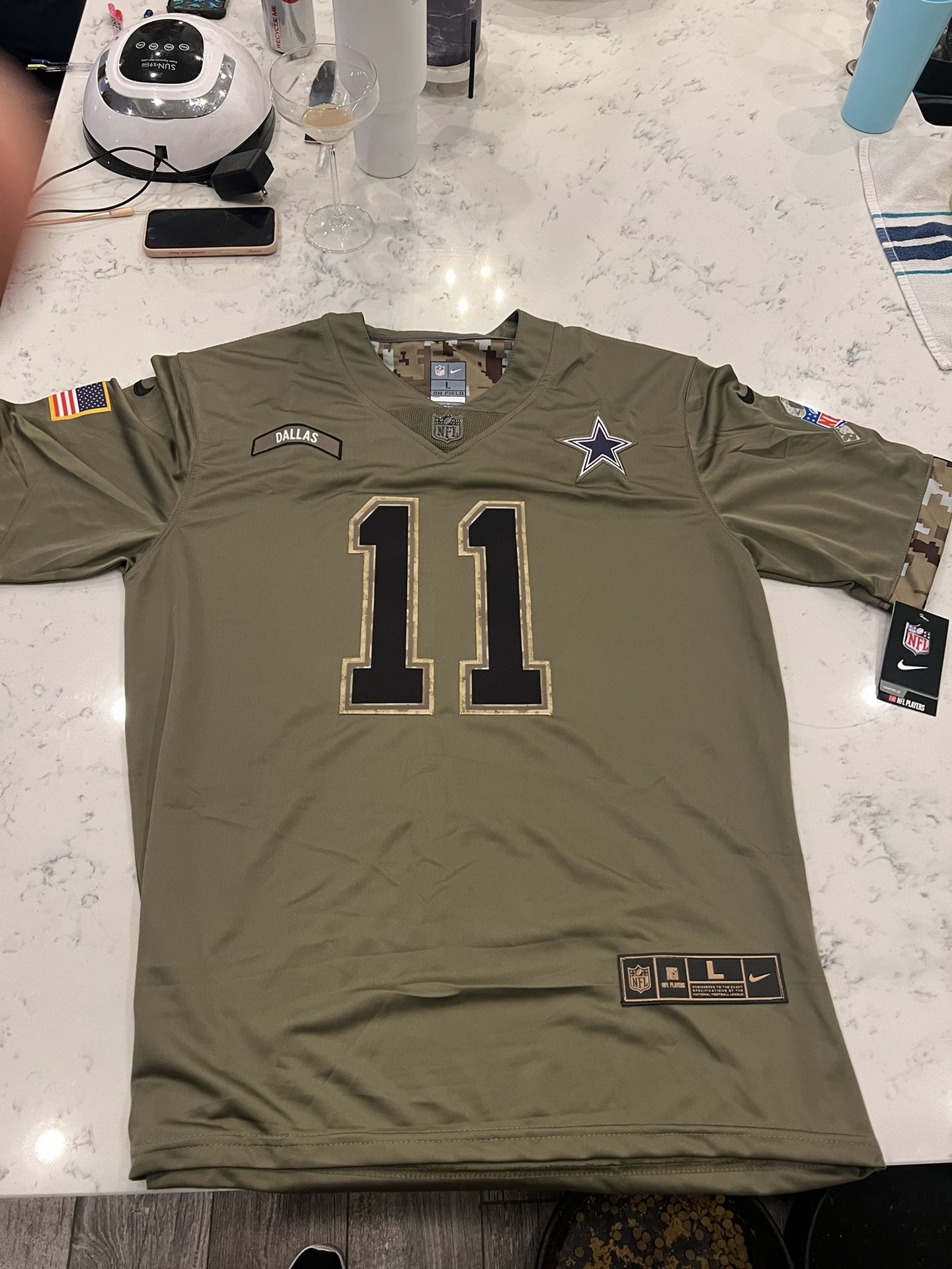 Dallas Cowboys Micah Parsons Salute to service Jersey LARGE