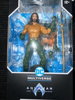 McFarlane Toys DC Multiverse - Aquaman 2 Movie - 7" Aquaman Action Figure (Gold & Green Suit)