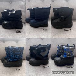 Toddler Snow Boots Size 7c