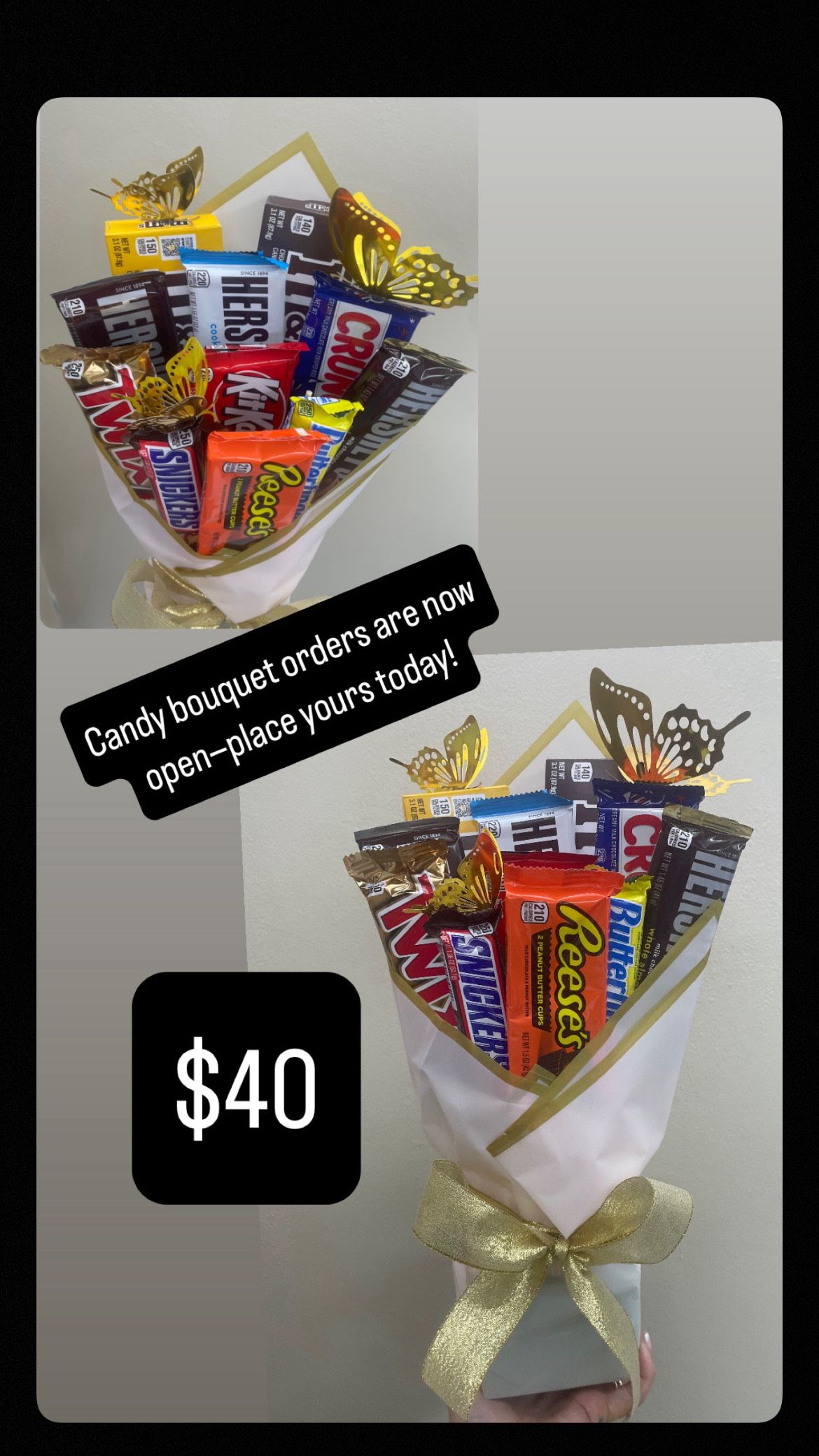 Candy Chocolate Bouquets