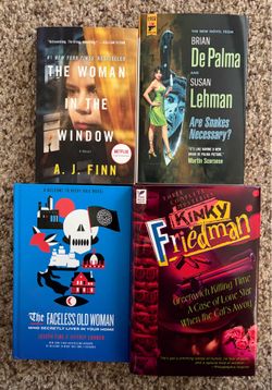 Crime Thriller Mystery Book Lot