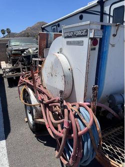 Spray force, motor kohler 37 hp
