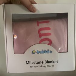 Milestone Blanket Brand New (never Opened)