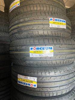 265/70/16 Llantas Nuevas Disponibles