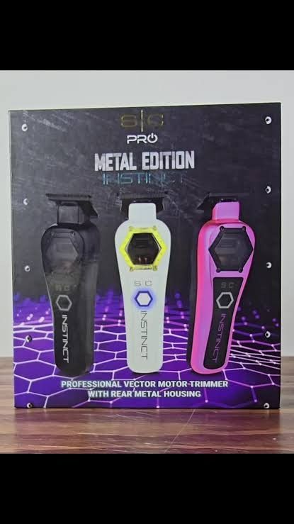 S|C PRO INSTINCT "Metal Edition" BARBER TRIMMER