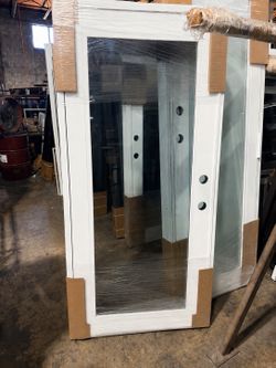 Puerta Moderna de impacto para exteriores