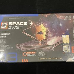 Geek Club Space James Webb Space Telescope Building Kit for Age 14+ NIB (Post Nintendo Era)