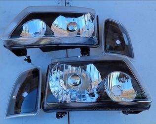 01-11 Ford Ranger Headlights Luces Focos Micas Faros Faroles Headlamps