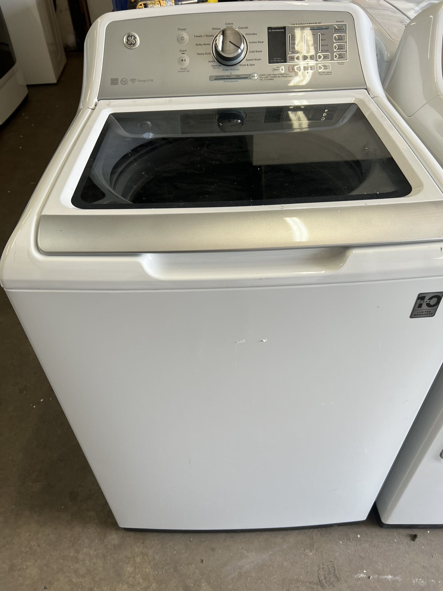 GE Washer And GE Electric Dryer Appliances