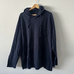 Goodthreads Pullover Hoodie Sweater Navy Blue Size XXXLT
