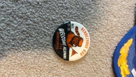 OSU Homecoming Pinback Button 1967