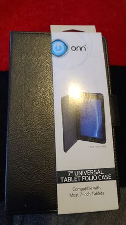 One 7"Universal tablet folio case