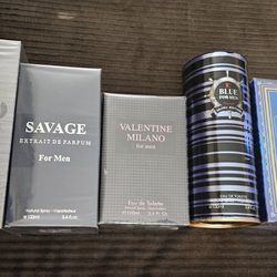 5 Men's Perfume Lot 100ml