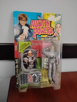 Vintage Dr. Evil in Space Suit New in Original Box