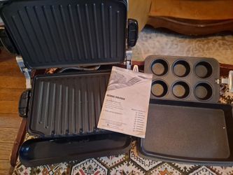 George Forman Grill set