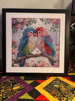 2 little love birds picture