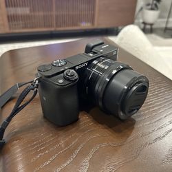 Sony a6000 camera - shutter count 4,094
