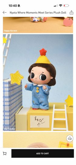 (ON HAND) POP MART Nyota Where Moments Meet - Star Catcher