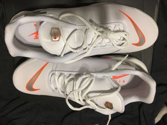 Nike TN Air leather shoe size 13 with orange detail