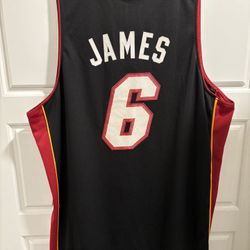 LeBron James Miami Heat Adidas Jersey Size XL 