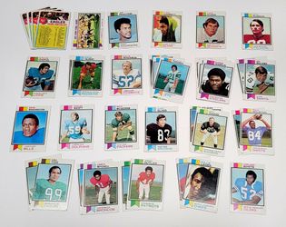 1973 Vintage Topps Football | LOT of 38 Cards | Various cards & conditions