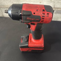 3/8 SNAP ON Impact Electric W/ Battery 
