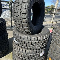Lt285/70R17 maxtrek ditto rx 10ply m/t tires with installation available we finance credit no needed 