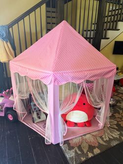 Toddler princess tent
