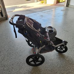 BoB Stroller Single with Trey 