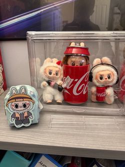 Authentic Labubu Coca-Cola Collection with Secret – $225