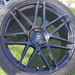 24' Rims With Tires