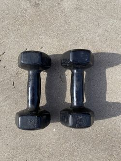 Two 8 Lbs Dumbells
