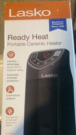 Lasko 14" Ready Heat Potable ceramic Heater CT14401