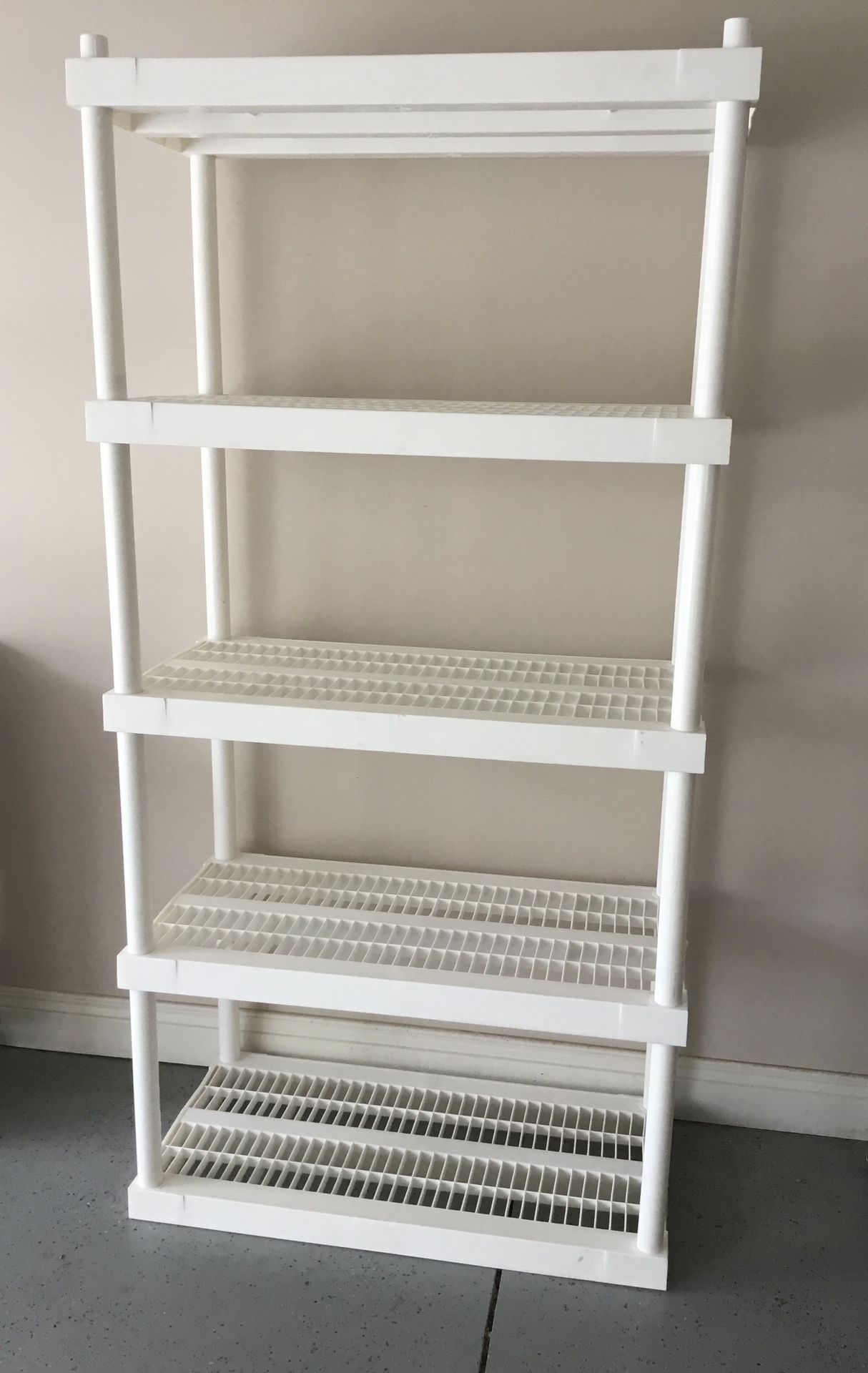 KETER Heavy Duty 5 Shelf - White