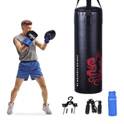 Punching Bag And Glove Set NEW 