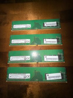 32GB (4x8GB) Micron DDR4-3200 Desktop RAM