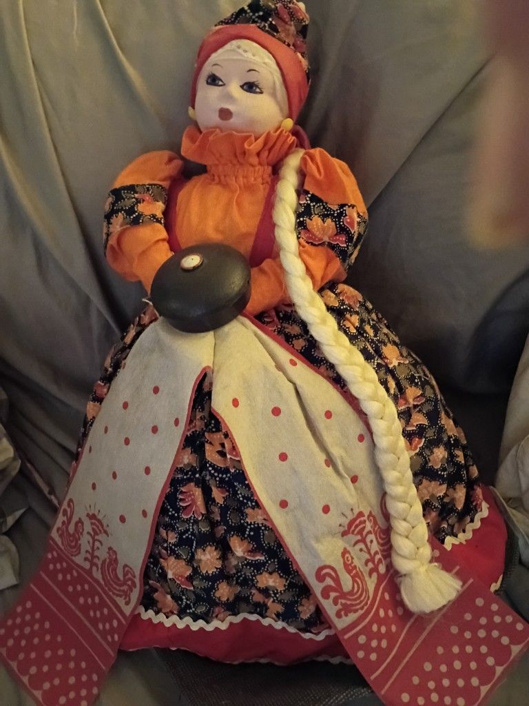 Large Russian Tea Cozy Doll Teapot Warmer Mockba