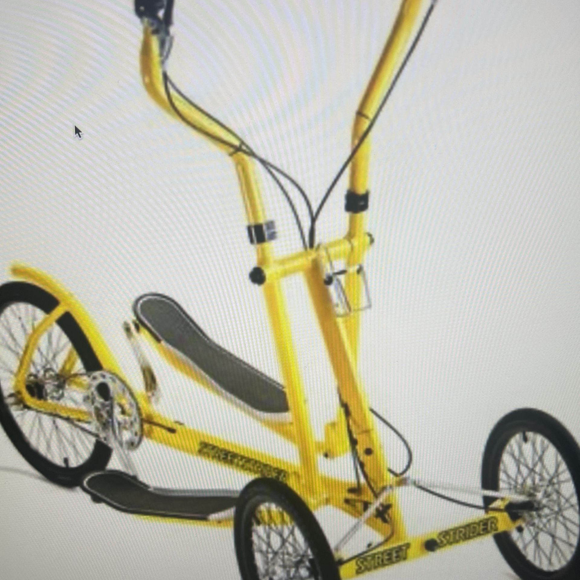 Elliptical Indoor/Outdoor bike Available @ Garage Sale