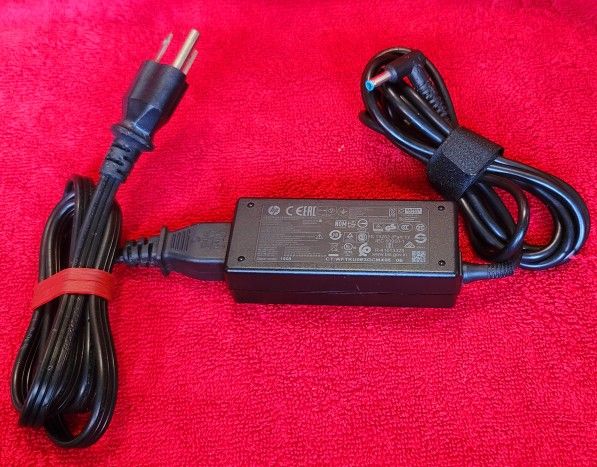 Blue Tip 45W  HP Original Laptop Computer Charger for HP Stream 11 13 14, Pavilion x360 11 13 15 17, Envy, ProBook, EliteBook, School Computer