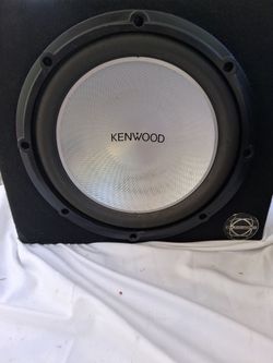 Kenwood 12inch sub alpine amp