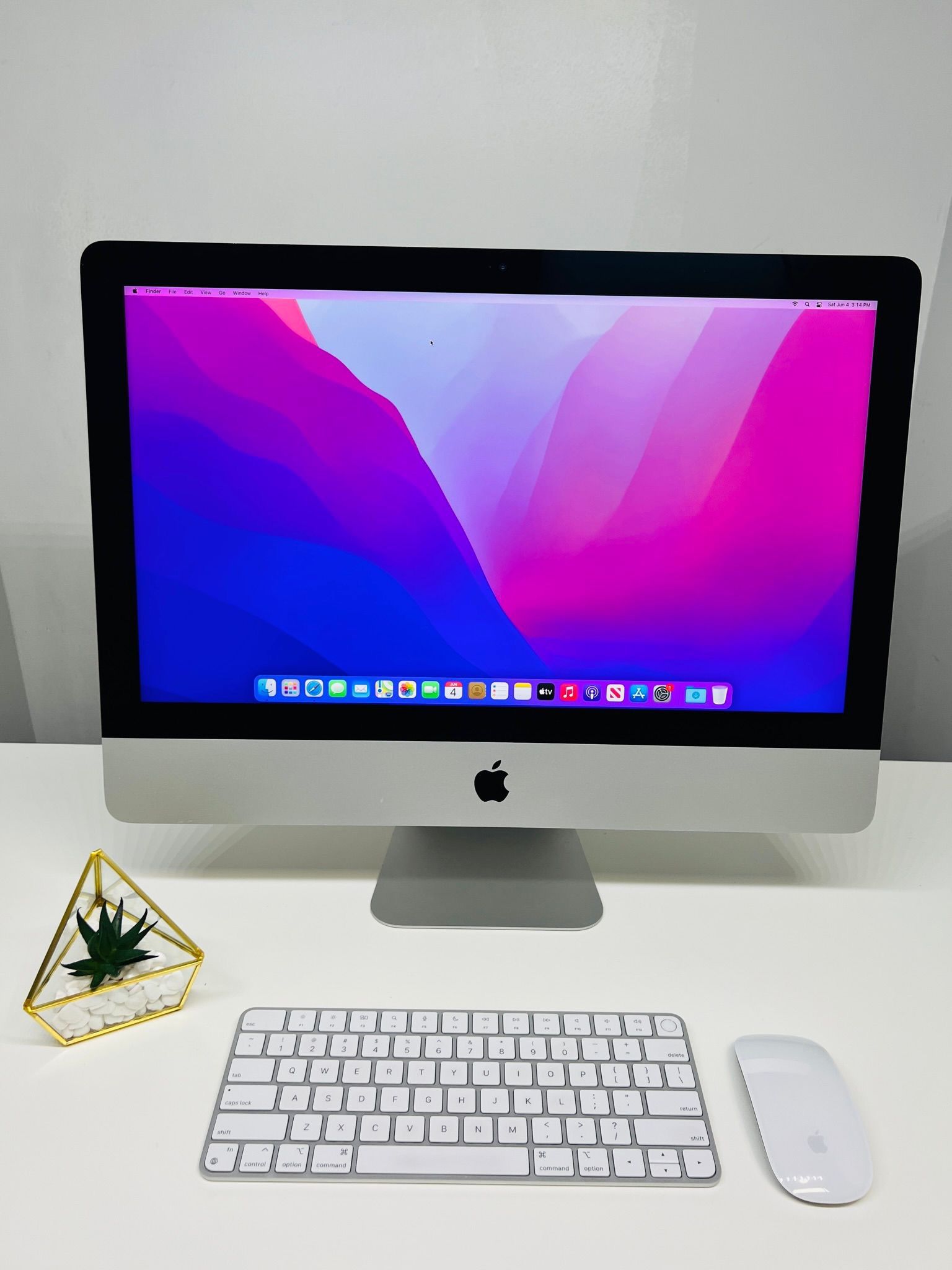 iMac 21” Desktop Apple Intel Core i5/8GB RAM/256GB Storage⚡️ Microsoft Office Word Excel,Logic,Final Cut🖥️1 Yr Wrnty✅$0Down Finance Available