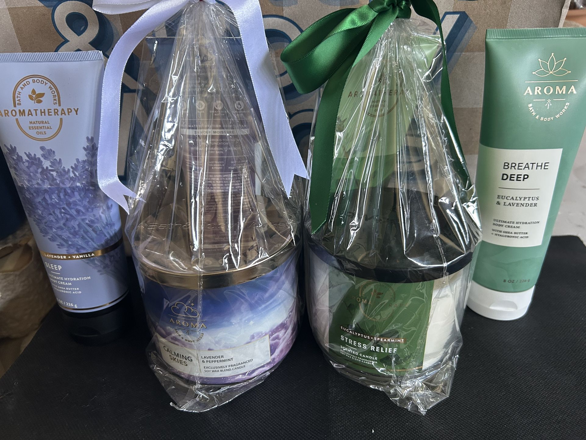 Aromatherapy Candles And Body Creams