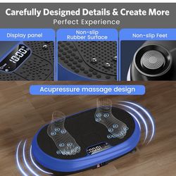 Vibration Plate Exercise Machine, Vibrating Fitness Platform   New