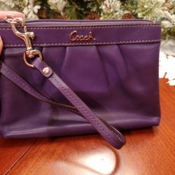 Coach wristlet-small