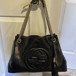 Gucci Python Soho Bag