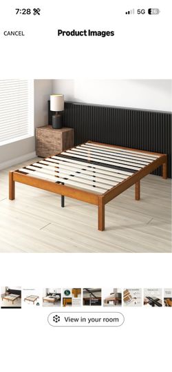 Bamboo Platform Bed Frame