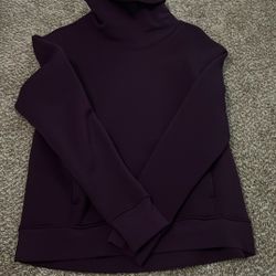 turtle neck hoodie 